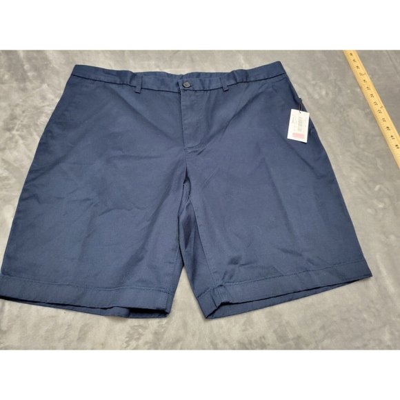 Michael Kors Men's Tailored Fit Chino Shorts 38 Blue NEW - Picture 1 of 8